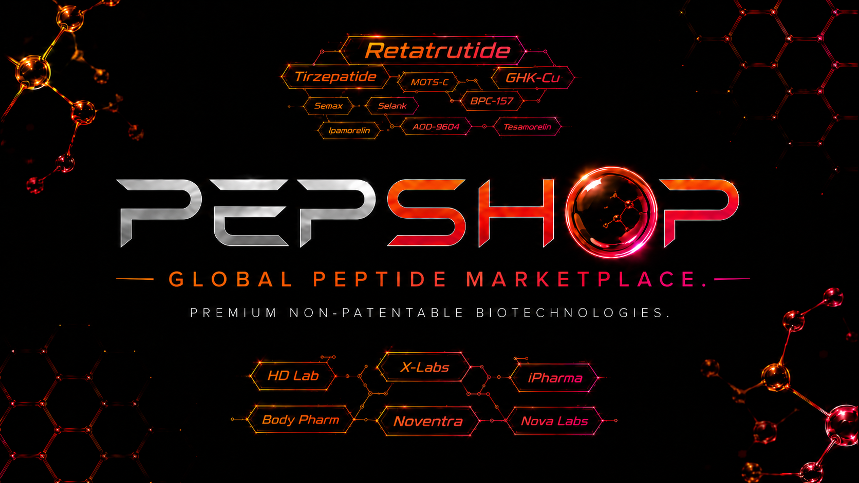 PepShop Global Peptide Marketplace